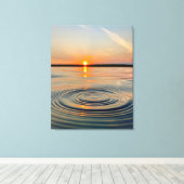 リップル キャンバスプリント (インサイチュ (ウッドフロア))