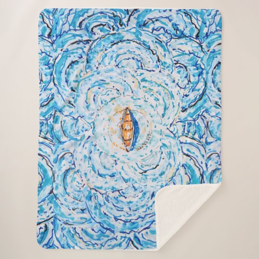 リップル シェルパブランケット (正面)