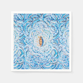 リップル スタンダードカクテルナプキン