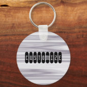 リップル – テンプレート キーホルダー (正面)