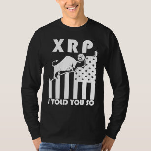 リップルXrpトレーダーCrypto Asset Trade Bull Trend Gr Tシャツ