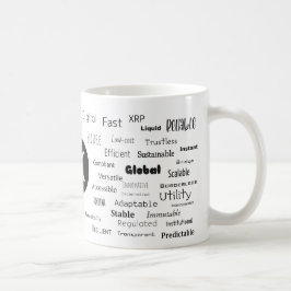 リップルXRP暗号マグ コーヒーマグカップ