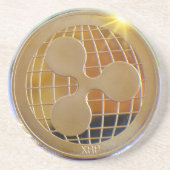 リップルXRP暗号 コースター (正面)