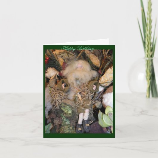 リップヴァンウィンクル誕生日カード カード (正面)