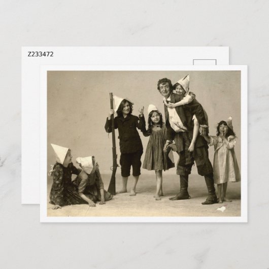 リップヴァンウィンクル1904ヴィンテージ ポストカード (正面/裏面)