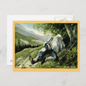 リップヴァンウィンクル1907ヴィンテージ ポストカード (正面/裏面)