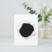 リップ紙穴 ポストカード (スタンド正面)