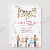 リッメリートベビーホリデーパーティー招待状 招待状 (正面)