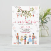 リッメリートベビーホリデーパーティー招待状 招待状 (スタンド正面)