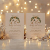 リッメリートルベビーシャワーオーナメント男女兼用 招待状