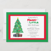 リッメリートル誕生日 招待状 (正面)