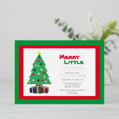 リッメリートル誕生日 箔招待状 (立ち正面)