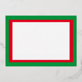 リッメリートル誕生日 箔招待状 (裏面)