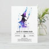 リッモダントルウィザード誕生日 招待状 (スタンド正面)