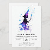 リッモダントルウィザード誕生日 招待状 (正面/裏面)