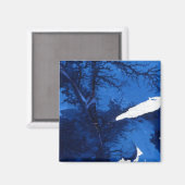 "リッ凍っていジ"抽象芸術アートマグネット マグネット (正面/裏面)