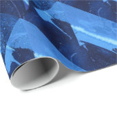 「リッ凍っていジ#2」抽象デザインラッピング紙 ラッピングペーパー (ロールコーナー)