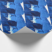 「リッ凍っていジ#3」抽象デザインラッピング紙 ラッピングペーパー (角)