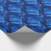 「リッ凍っていジ#6」抽象デザインラッピング紙 ラッピングペーパー (角)