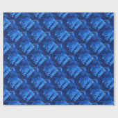 「リッ凍っていジ#6」抽象デザインラッピング紙 ラッピングペーパー (フラット)