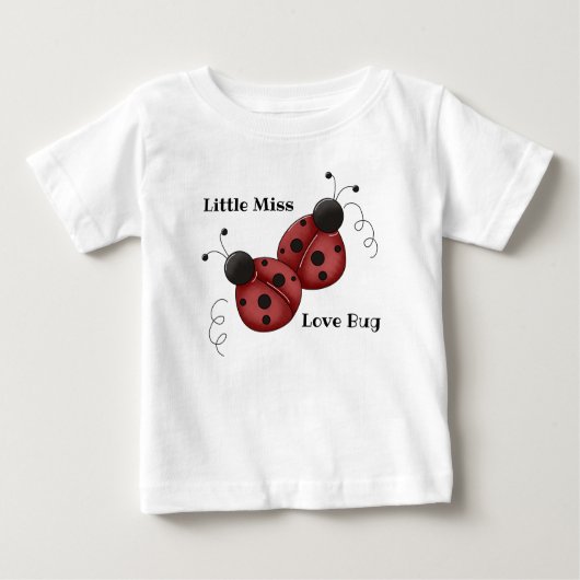 リッ恋しく思クラブバグ – Ladybugs ベビーTシャツ (正面)