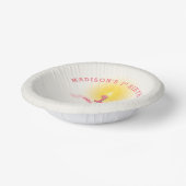 リッ恋しく思ク・カップケーキガールの1歳の誕生日パーティー ペーパーボウル (傾斜あり)