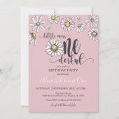 リッ恋しく思ト1ダーフルデイジー誕生日招待状-P 招待状 (正面)