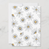 リッ恋しく思ト・ワン・ダーフルデイジー誕生日招待状-W 招待状 (裏面)