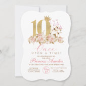 リッ王室のトルプリンセス10誕生日 招待状 (正面)