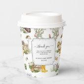 リッ疑問に思トル | 春ガーデンベビーシャワー 紙コップ (正面)