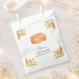 リッ素朴トかわいこちゃんカボチャのパイ秋ベビーシャワー フェイバーバッグ