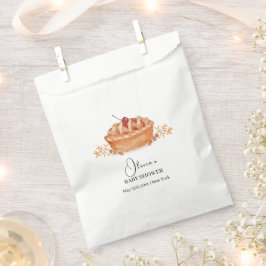 リッ素朴トかわいこちゃんパイさくらんぼ秋ベビーシャワー フェイバーバッグ