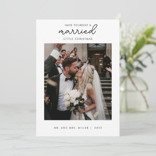 リッ結婚したトルクリスマスたった今結婚しました発表 シーズンカード (スタンド正面)