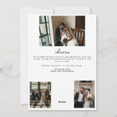 リッ結婚したトルクリスマスたった今結婚しました発表 シーズンカード (裏面)