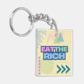 リッ食べチ90s Vibe Keychain キーホルダー (正面左)