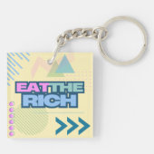 リッ食べチ90s Vibe Keychain キーホルダー (裏面)