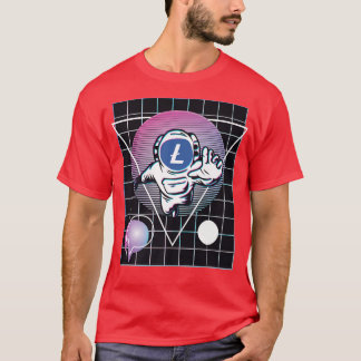 リテコイン宇宙飛行士 Tシャツ