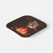 リテラおもしろいル引っ越し祝いパーティーパーティー ペーパープレート (傾斜あり)