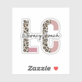 リテラシーコーチLCギフト、リテラシー先生 シール (シート)