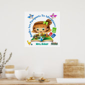 リテラシー・ブックス改訂先生ポスター ポスター (キッチン)