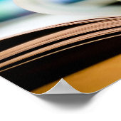 リテラシー・ポスターを支持する学校心理学者 ポスター (角)