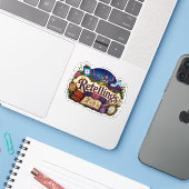 リテリング、フェアリーテイル、ジャンル好き シール (ノートパソコンとiPhone)