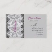 リテーエレガントル・ビジネス・カード 名刺 (裏面)