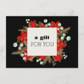 リテールクリスマスホリデーギフト証明書 (正面)