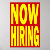 リテールポスターの看板を今採用 ポスター (正面)