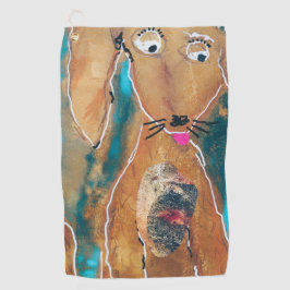 リディアズ・アート・サングリアのPuppy Pal ゴルフタオル