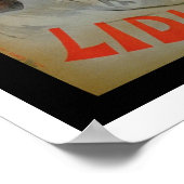 『リディア』（1895年） ポスター (角)