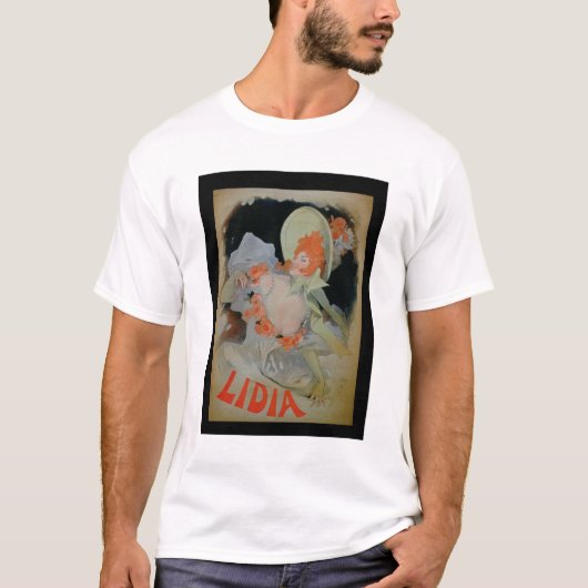 「リディア」、1895年(色のlitho) tシャツ (正面)