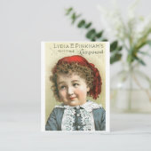 リディアEピンカムハム化合物 ポストカード (スタンド正面)