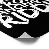 リディム踊りミュージックメーカーEdm Bミュージックラバーリディ ポスター (角)